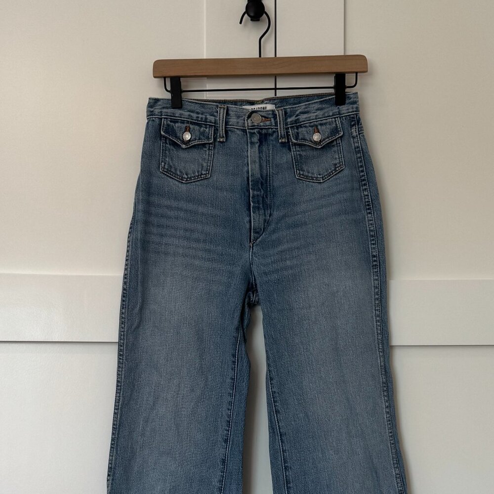 RE/DONE 70sβ Wide-Leg Jeans β Size 26 β Excellent Condition - Picture 6 of 14